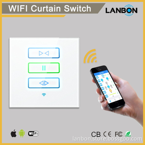 Lanbon L6-HS Series Eu Remote controller home automation system electric curtain motor wireless remote control